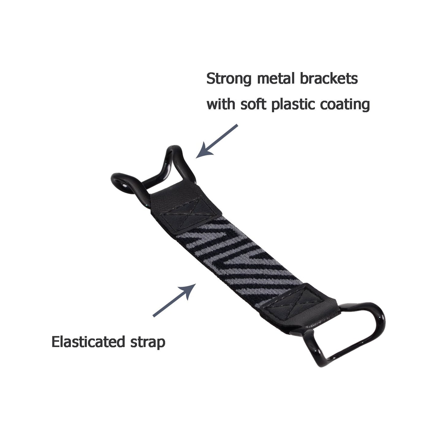 TFY Security Hand Strap Holder Compatible with iPhone, Galaxy & Other Phones - iPhone Air / 17 Pro Max / 17 Pro / 16/15 / 14 Plus / 13/12 Mini / 11