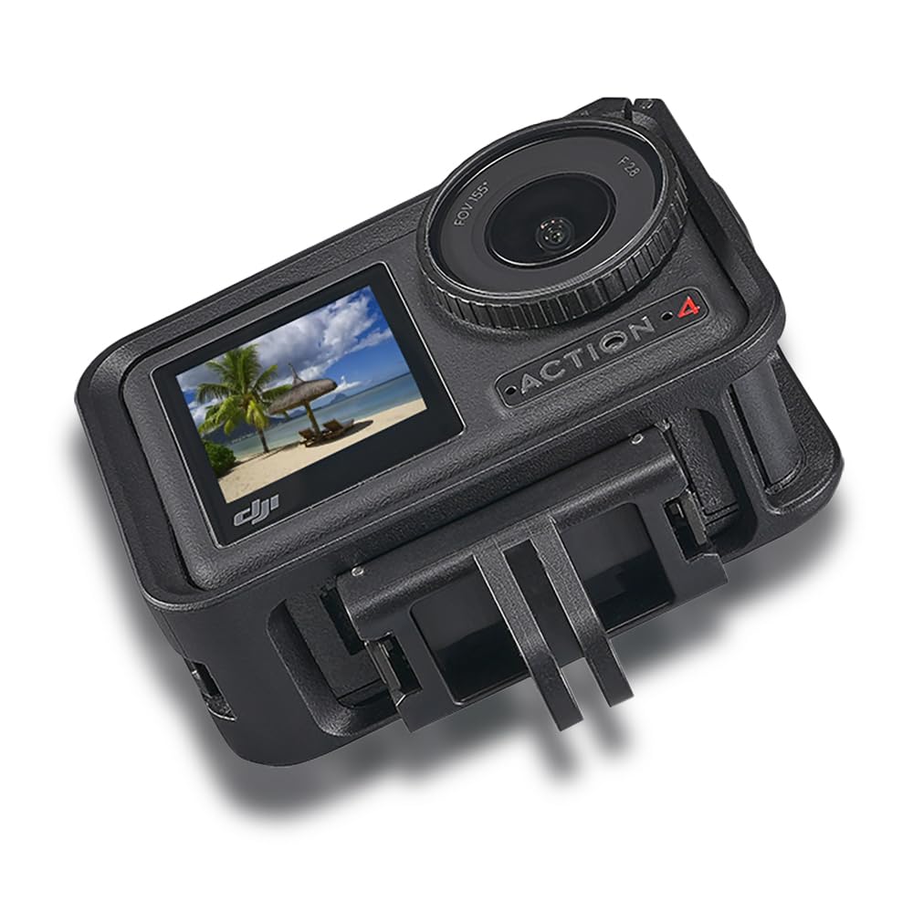 SUREWO Magnetic Mount for DJI Action 5 Pro/4/3 - Quick Release Adapter Compatible with DJI Action 5 Pro/4/Action 3 - Tripod, Selfie, Vlogging, YouTube