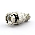 Maxmoral 2PCS BNC Male to Mini UHF Female Connector RF Coax Coaxial Adapter