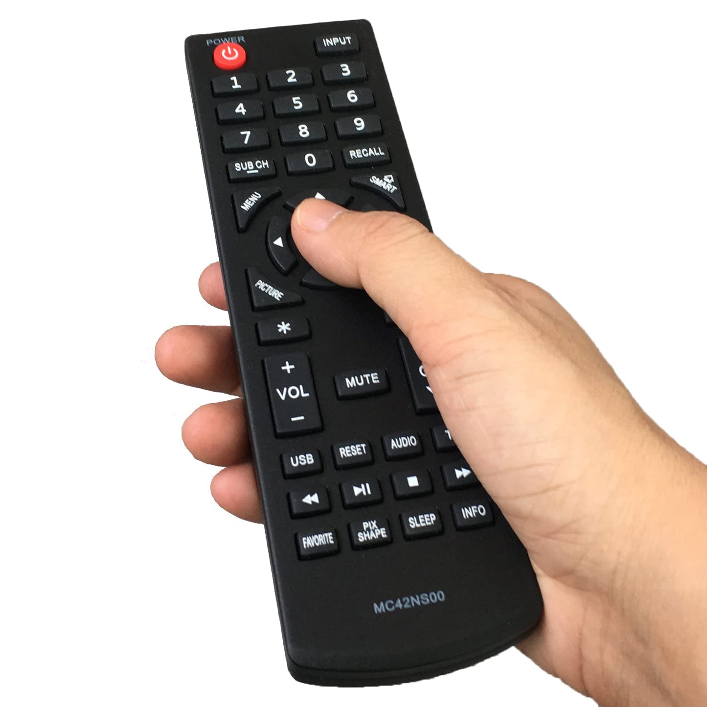 MC42NS00 Remote Control Replacement for Sanyo LED LCD HDTV TV
