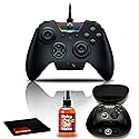 Razer Wolverine Ultimate Wired Gaming Controller (Black) Bundle with 6Ave Cleaning Kit - for PC, Xbox One, and Xbox Series X