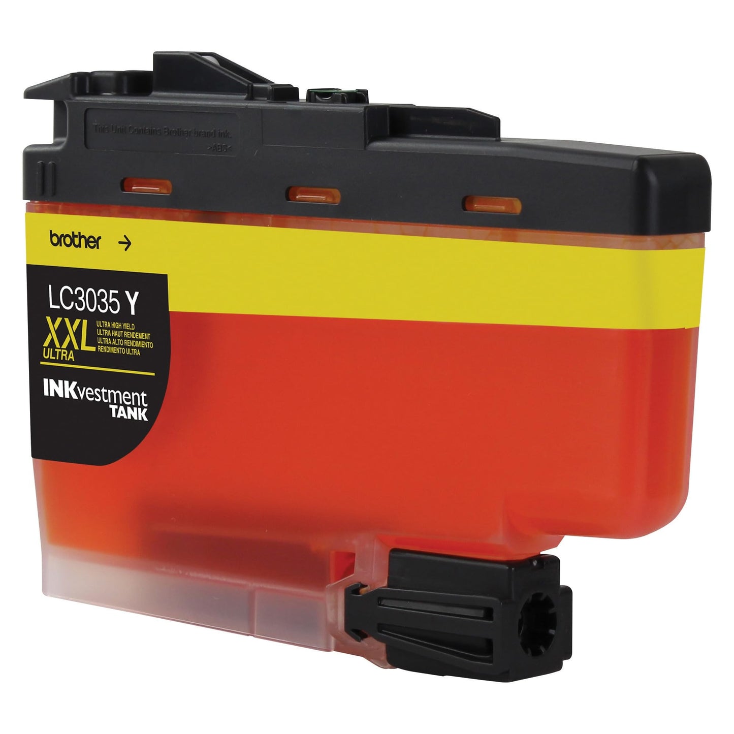 Brother Genuine LC3035Y, Single Pack Ultra High-Yield Yellow INKvestment Tank Ink Cartridge, Page Yield Up to 5,000 Pages, LC3035, Amazon Dash
