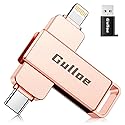 Gulloe 256GB Flash Drive Intended for iPhone, USB Memory Stick Storage for Photos and Videos Backup, Compatible with iPhone iPad Android PC, Plug