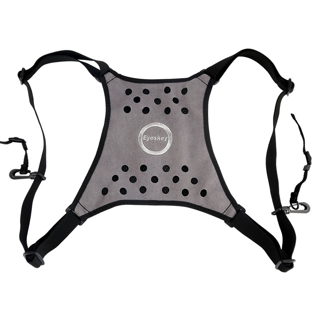 Eyeskey Binoculars Harness Light-Weight Breathable Comfortable Binocular Strap Harness -Easy to Attach and Detach Binoculars, Cameras