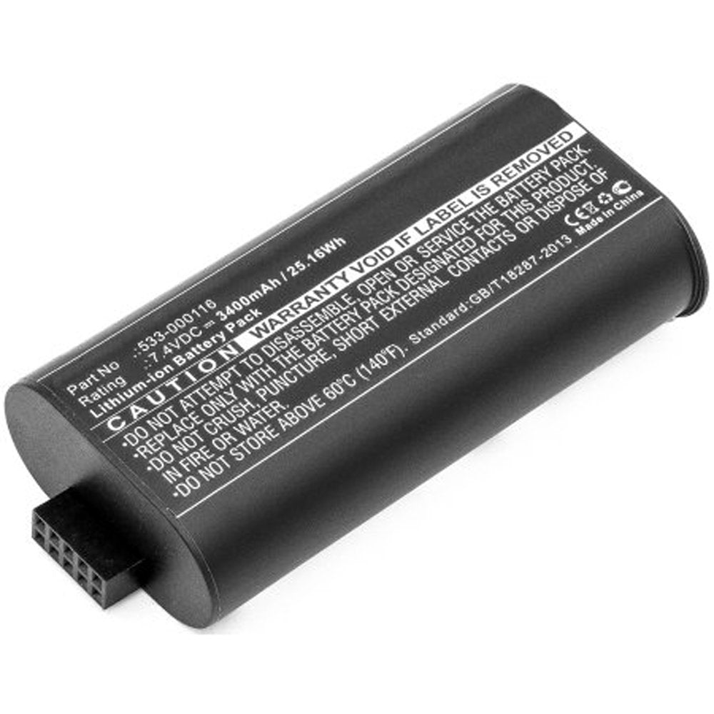 MPF Products 3400mAh Extended 533-000116, 533-000138 Replacement Battery Compatible with Logitech UE MegaBoom S-00147 Wireless Waterproof/Shockproof