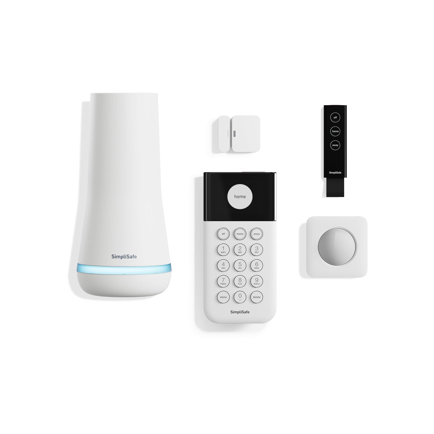SimpliSafe 5 Piece Wireless Home Security System - Optional 24/7 Professional Monitoring - No Contract - Compatible with Alexa and Google