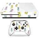 MightySkins Skin Compatible with Microsoft Xbox One S - Funky Pineapples | Protective, Durable, and Unique Vinyl Decal wrap Cover | Easy to Apply