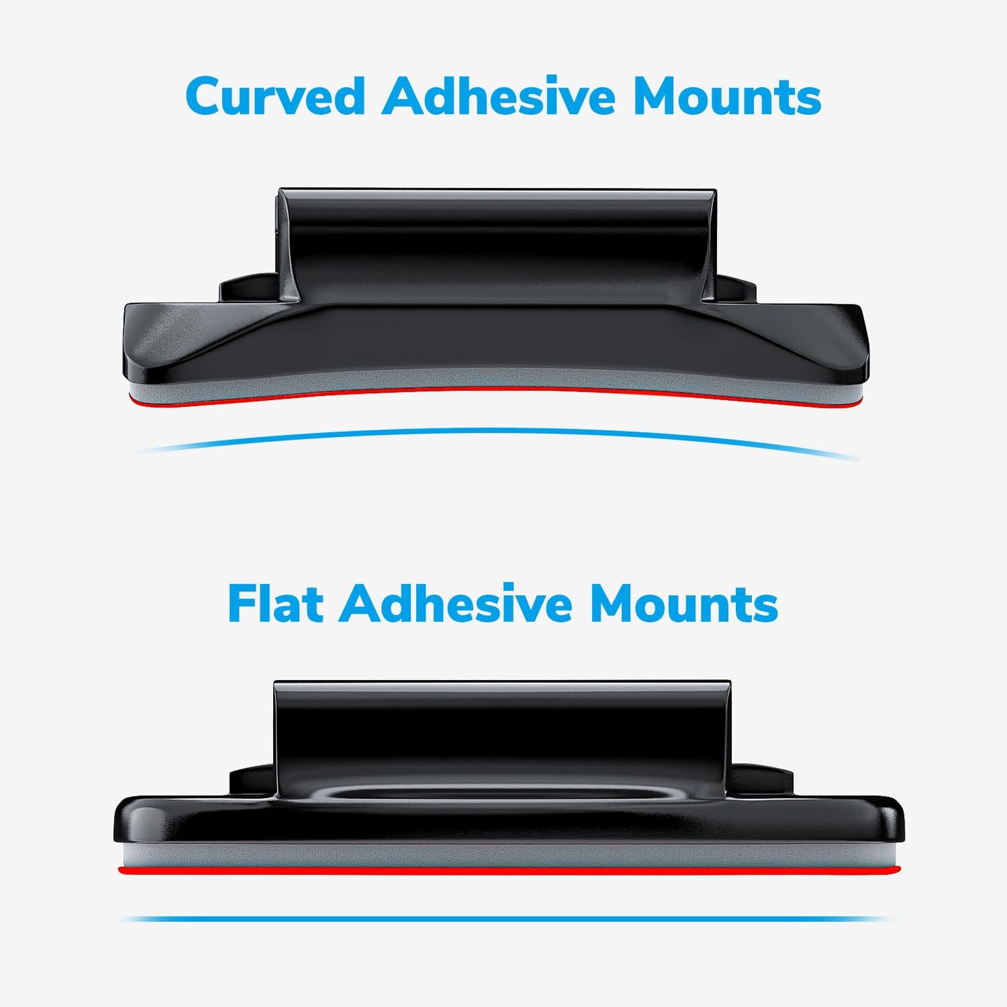 Sametop Helmet Sticky Mounts Adhesive Buckle Mount Screw Accessory Kit Compatible with GoPro Hero 13 12 11 10 Max 9 8 7 6 5 Session DJI Osmo Insta360