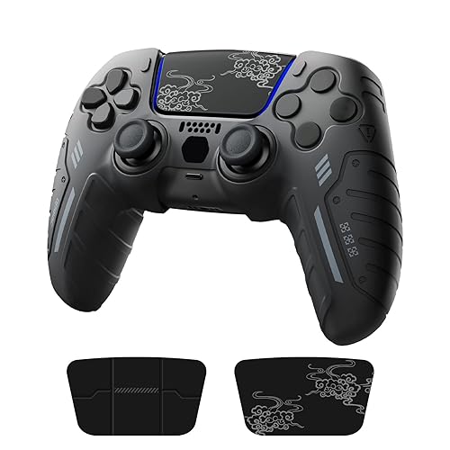 JEMDO Compatible/Replacement Silicone Cover for PS5 Controller, Premium Anti-Slip Soft Grip Skin for PS5 Wireless Controller/DualSense - Enhanced