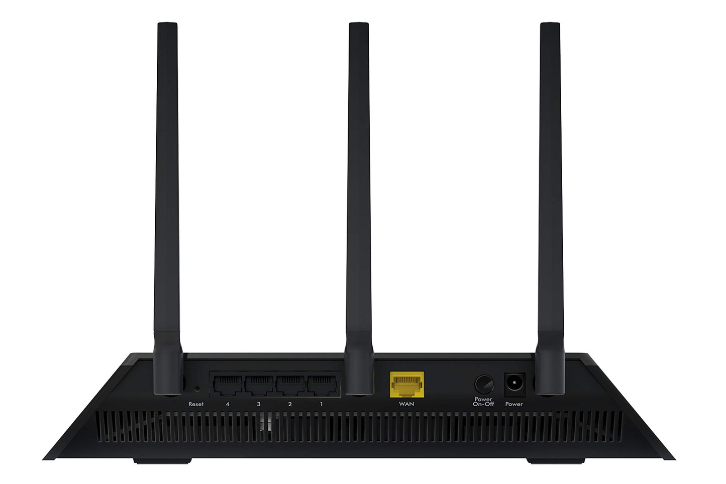 NETGEAR Nighthawk R7350 AC2400 Router: Fast Beamforming Wi-Fi for Gaming, 4K UHD Streaming. 2400Mbps, 2500 Sq Ft, QoS, Dual Core, 2.4 + 5GHz, 5 x