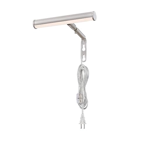 Westinghouse 7500800 7 Inch, 2 Watt Adjustable LED Picture Light, Brushed Nickel Finish, 3000K
