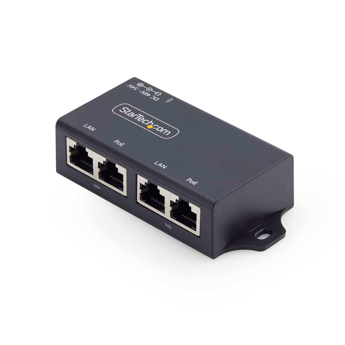 StarTech 2-Port PoE+ Injector, PoE/PoE+ (802.3af/at) (AF221C-POE-INJECTOR)