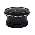 0.21x High Definition Fish-Eye Lens (30mm) for Sony Handycam DCR-SR45