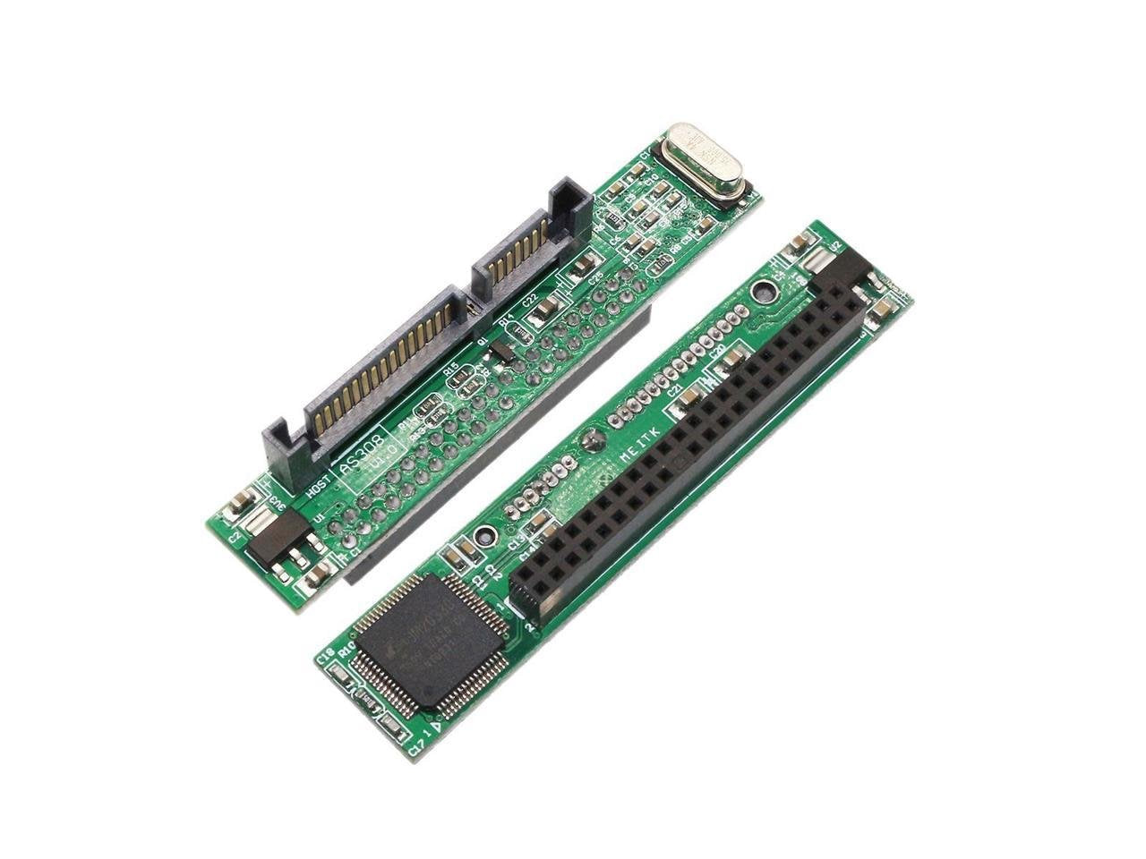 (2 Pack) Laptop IDE Drive to SATA Adapter, Tekit 44 pin 2.5'' IDE HDD Laptop Hard Drive Female to 7+15 pin Male SATA Adapter to Connect a Laptop IDE