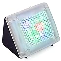 FakeTV - FTV-10 Charcoal Design Burglar Deterrent - Simulated TV Light with Frosted Lens - Energy-Efficient LED Dummy Home Security Technology - Prime