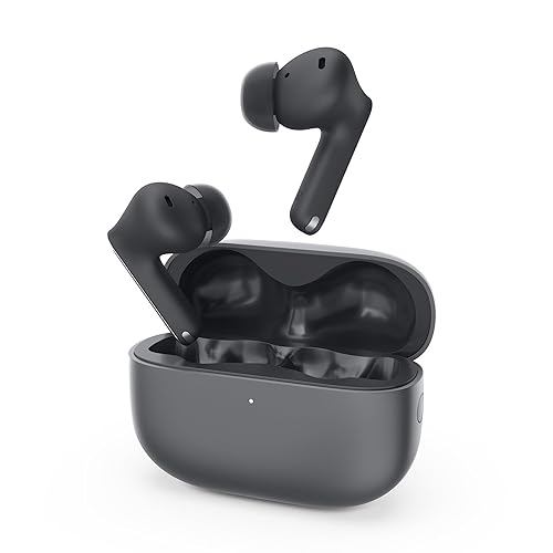 Lenovo TWS Earbuds - True Wireless Earbuds with Active Noise Cancellation, Dolby Atmos Sound, 3 Mic ENC, IP55, Thunder Grey