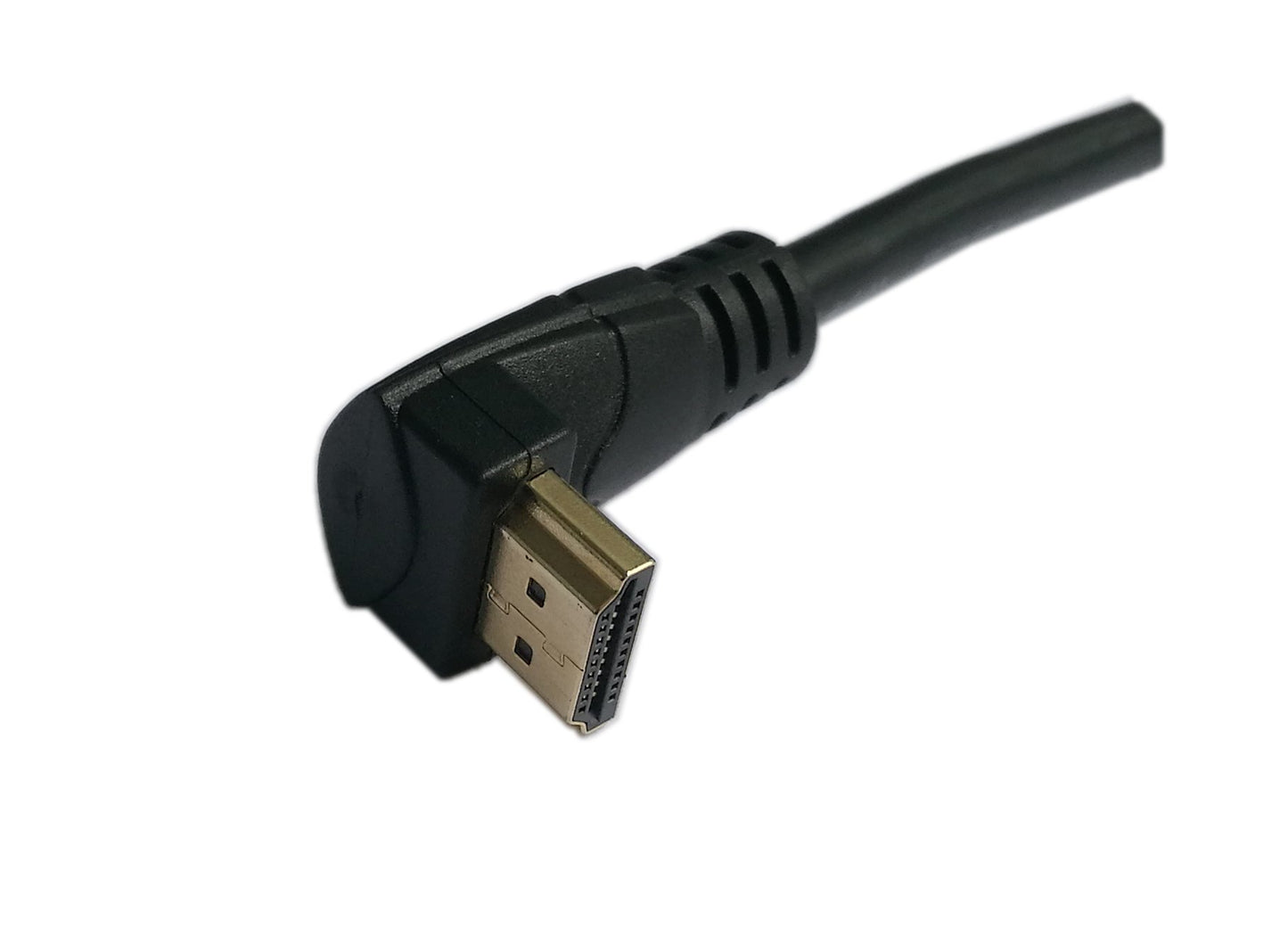 zdyCGTime 5 Inch HDMI Up Angle 90 Degree Vertical Right Cable -Supports 4K@60Hz, High Speed, HDMI 2.0 Ready - UHD, Ethernet & Audio Return - Video 4K