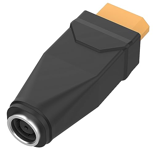 Magiclifee XT60 to DC 8mm Adapter, XT60 Male to DC 7909 Female Wireless Connectors for Solar Panel, Lipo Battery, Portable Power Station, Solar