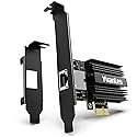 10G PCIe Network Card, YuanLey 10G Base-T Ethernet Card with Marvell AQC113 Conrtoller, PCIE to 10Gb RJ45 Ethernet Adapter NIC Compatible with PCI
