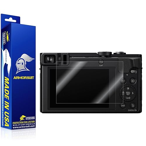 ArmorSuit Panasonic Lumix DMC ZS50 K/S Camera Screen Protector Full Coverage MilitaryShield Screen Protector for Panasonic Lumix DMC ZS50 K/S Camera