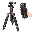 Koolehaoda Mini Desktop Tripod Aluminum Portable Camera Tripod 7"-25" Adjustable Desk Tripod with 360° Ball Head, 1/4" Quick Shoe Plate for DSLR