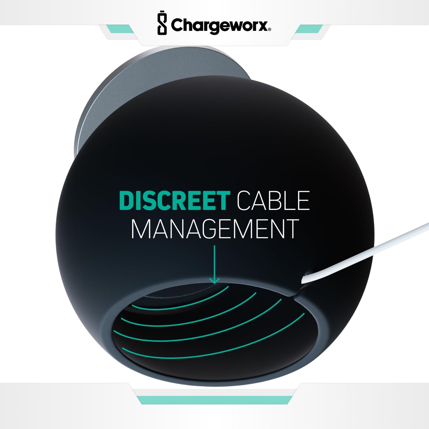 CHARGEWORX Magnetic Wireless Charging Stand Compatible with MagSafe, Premium Silicone Phone Stand for iPhone 16, 15, 14, 13 and 12 Series, Discreet