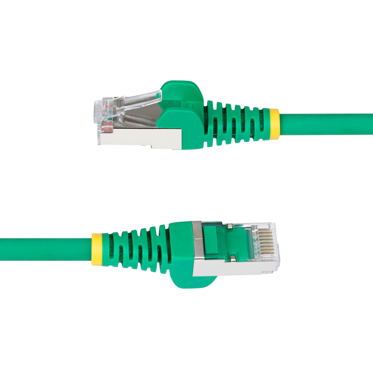 StarTech 25ft Cat6a Snagless Ethernet Cable, S/FTP, 100W PoE++, LSZH, Green