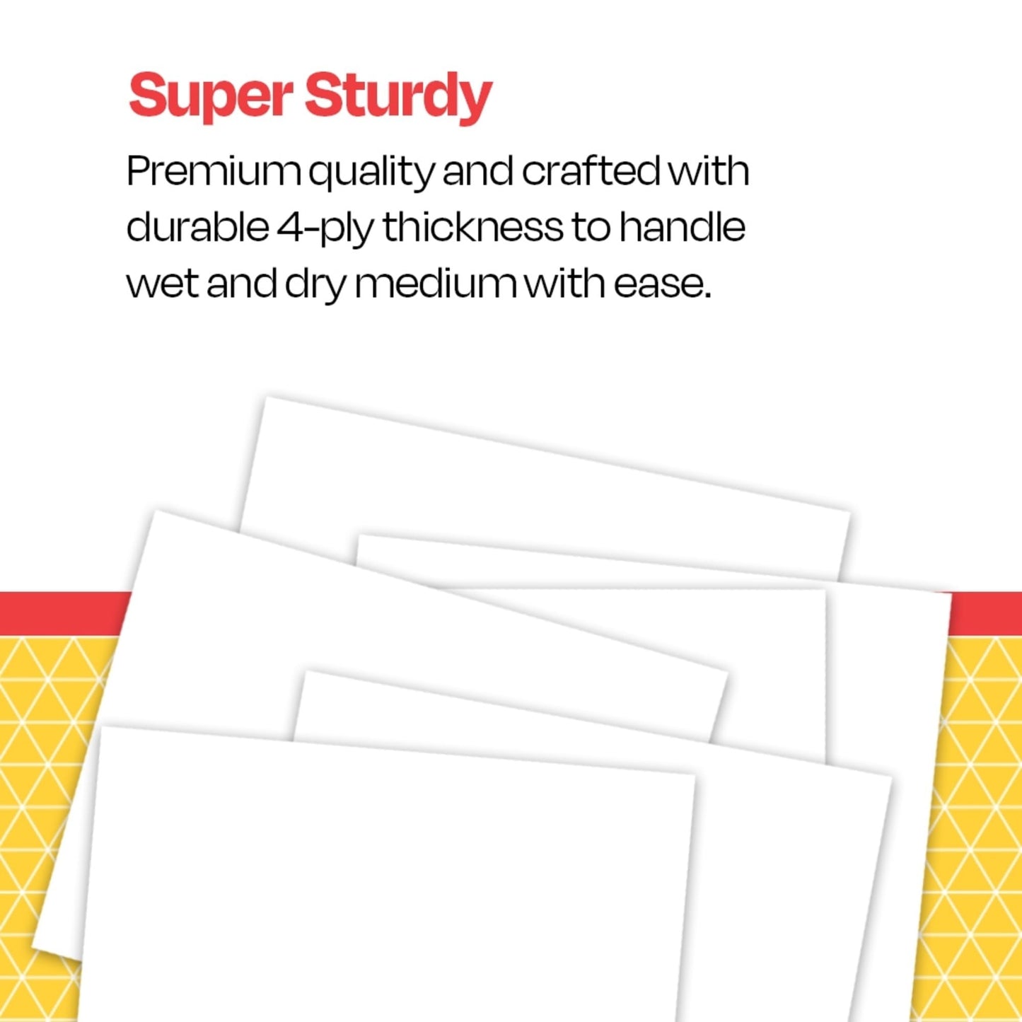 School Smart Railroad Poster Board Paper, 22 x 28 Inches, 4-Ply, White, Pack of 25