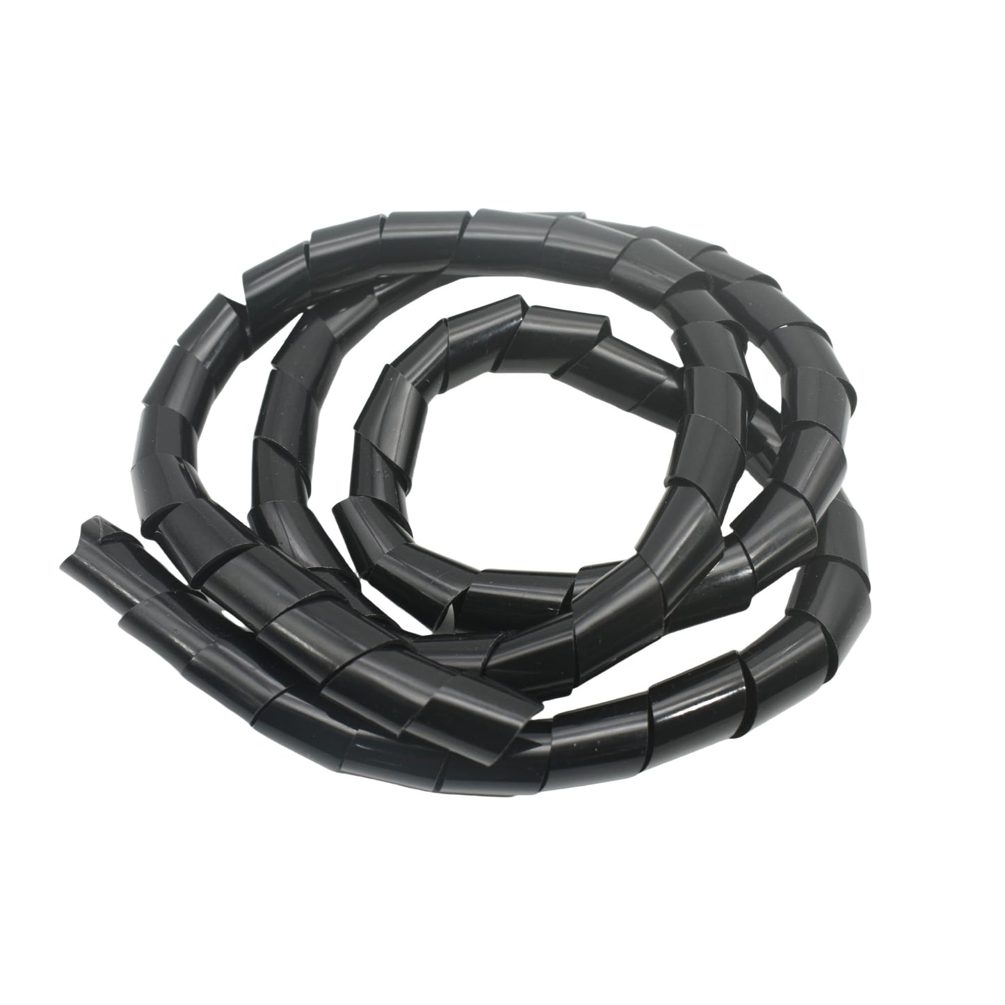 MyyYiTar 1 inch-5.5ft Spiral Wrapping Cable Winding Coiled Cord Bundle Sleeve Hose Tube Cover for Computer/TV/USB Electrical Wire Management Organizer