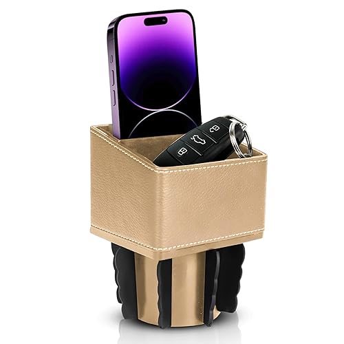Superior Essentials Car Phone Mount & Key Storage Expander - Universal Size Phone Holder for Car - Elegant Design with Easy Installation - Effortless