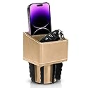 Superior Essentials Car Phone Mount & Key Storage Expander - Universal Size Phone Holder for Car - Elegant Design with Easy Installation - Effortless