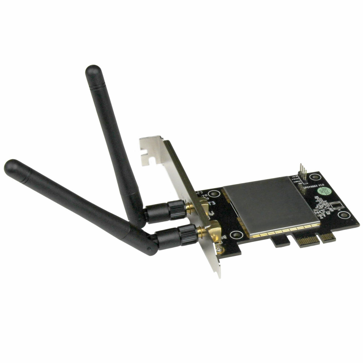 StarTech AC600 Wireless-AC Network Adapter, PCI Express, TAA (PEX433WAC11)
