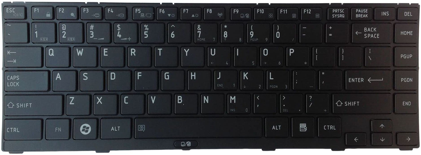 wangpeng New US Black Keyboard for Toshiba Tecra R840 R940 Series Laptop