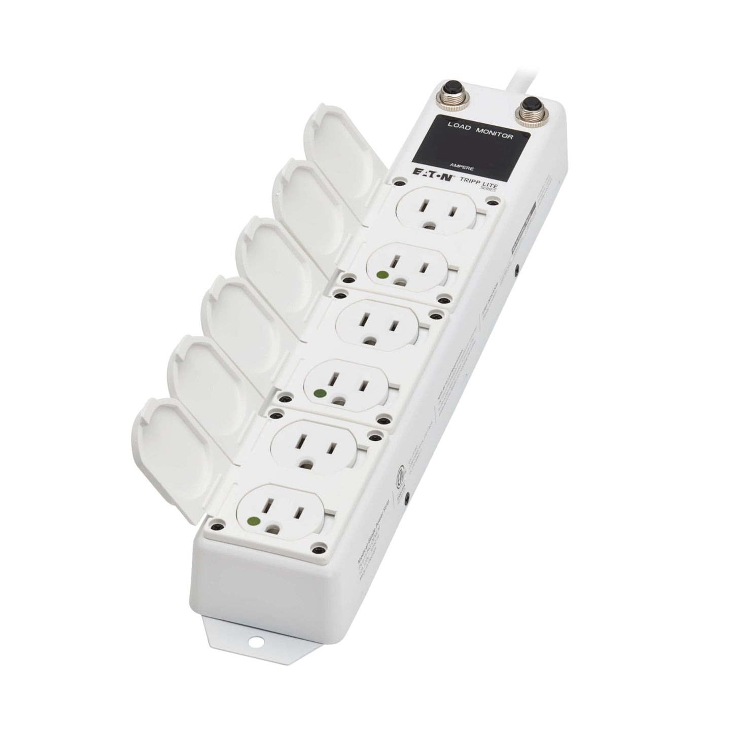Tripp Lite Eaton Medical Hospital Power Strip for Patient Care Vicinity, UL 1363A Certified, 6 Outlets + 15ft Cord, Cart & IV Pole Mount Option