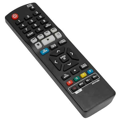 AKB73735801 Replace Remote Control fit for LG Blu-Ray Disc DVD BD Player B0540N BH5140S BP330 BP330N BP530 BP540 BP550 BP550N BP735 BP735B BPM33