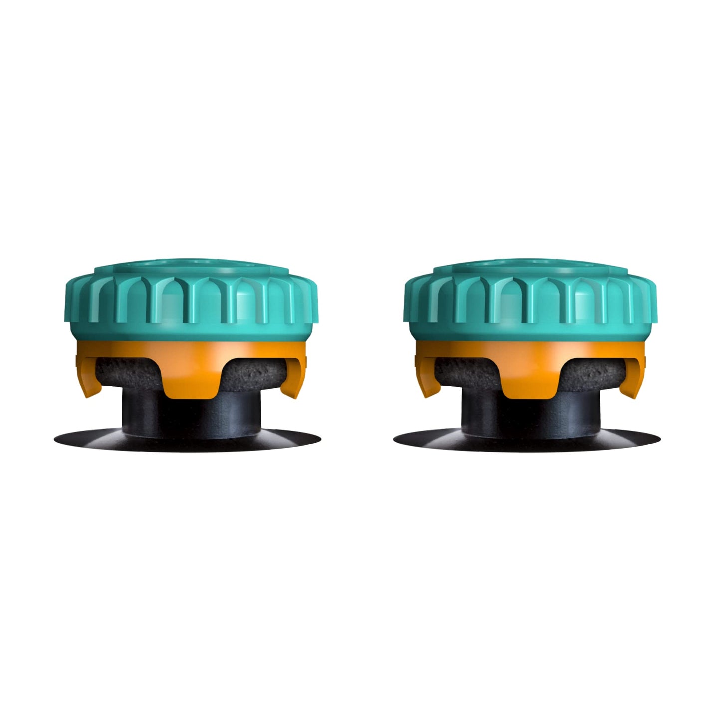 KontrolFreek Saints Row Performance Thumbsticks for PlayStation 5 (PS5) and PlayStation 4 (PS4) | 2 Mid-Rise, Hybrid