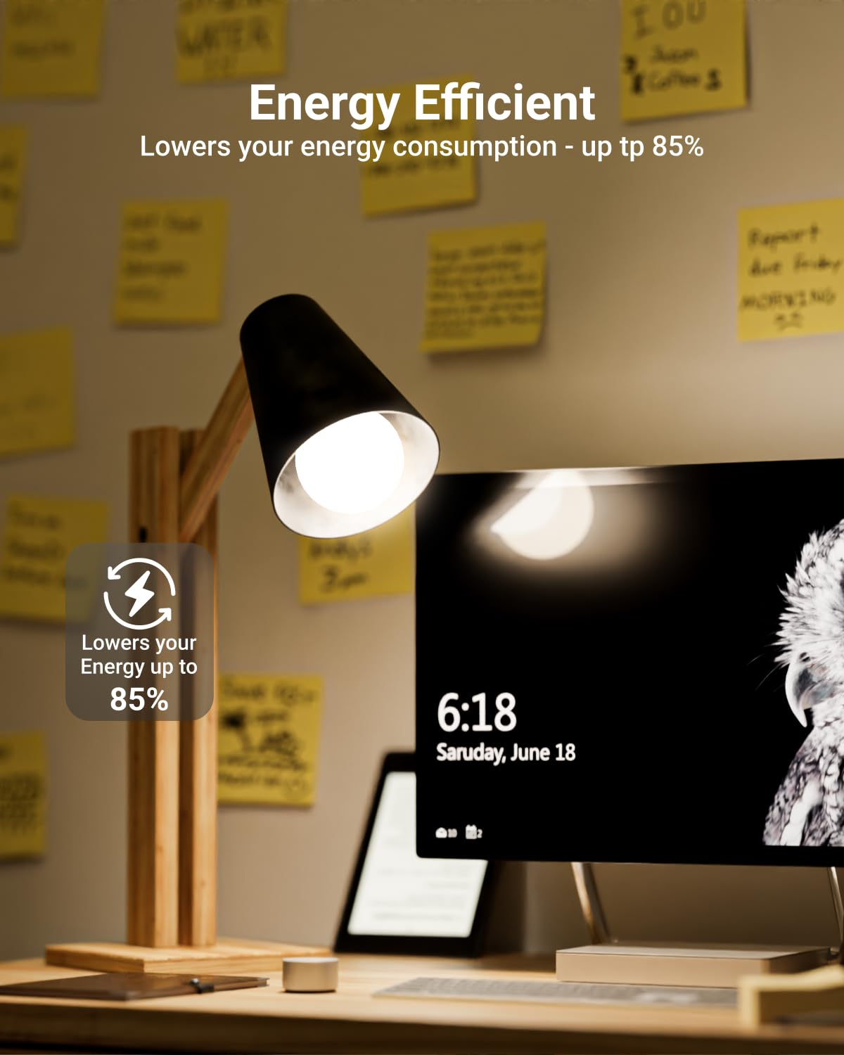 Sunco 50 Pack A15 LED Light Bulb, E26, 8W=60W, 4000K Cool White, Dimmable
