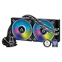 ARCTIC Liquid Freezer II 280 A-RGB - Multi-Compatible All-in-One CPU AIO Water Cooler with A-RGB, Efficient PWM-Controlled Pump, Fan Speed: 200-1900