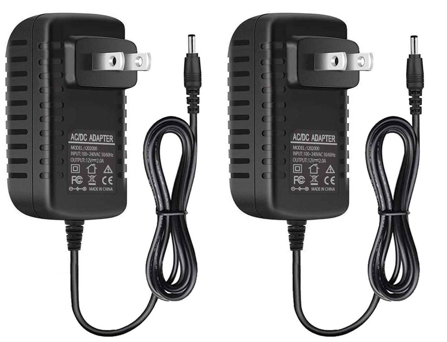12V 2A 24W Power Supply AC 100V-240V to 12V 2A Adapter Wall Mounted 12V Switching for DC12V CCTV Camera LED Strip Light rc Balance Charger