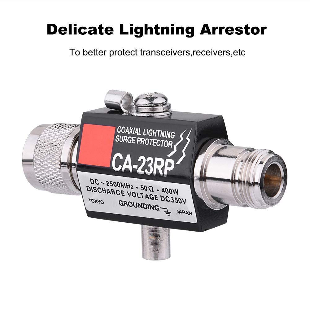 400W Protector 50? DC-2500MHz Coaxial Arrestor N Male to N Female Coaxial Arrestor