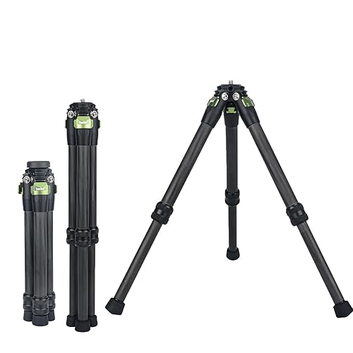 Liuliron Table Desk Carbon Fiber 3model Micro Desktop Mini Tripod for Insta360 Insta 360 X5 X4 X3 X2 R X GO 2 one R RS Camera Accessories (Green)