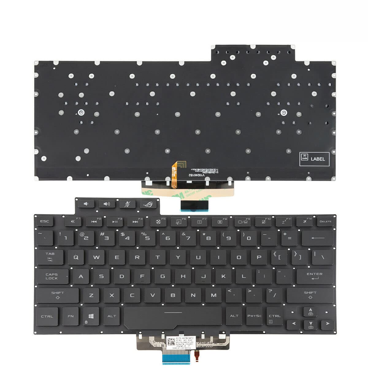 New US Black English Backlit Laptop Keyboard (Without palmrest) for ASUS Zephyrus GA401 GA401I GA401IU GA401IV