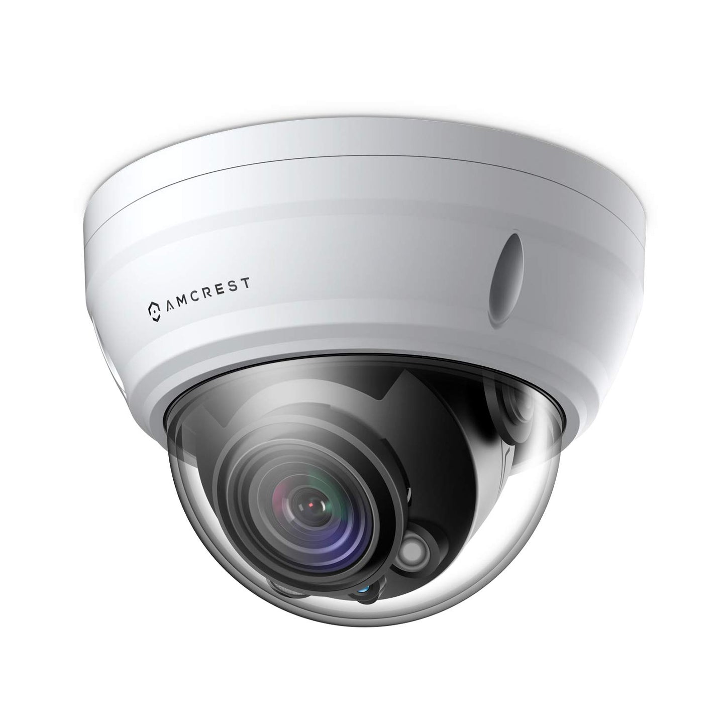 Amcrest UltraHD 4K Varifocal PoE Dome Outdoor Security Camera, 4K (8-Megapixel) 3840x2160P, 164ft Night Vision, 4X Optical Zoom, Motorized Varifocal