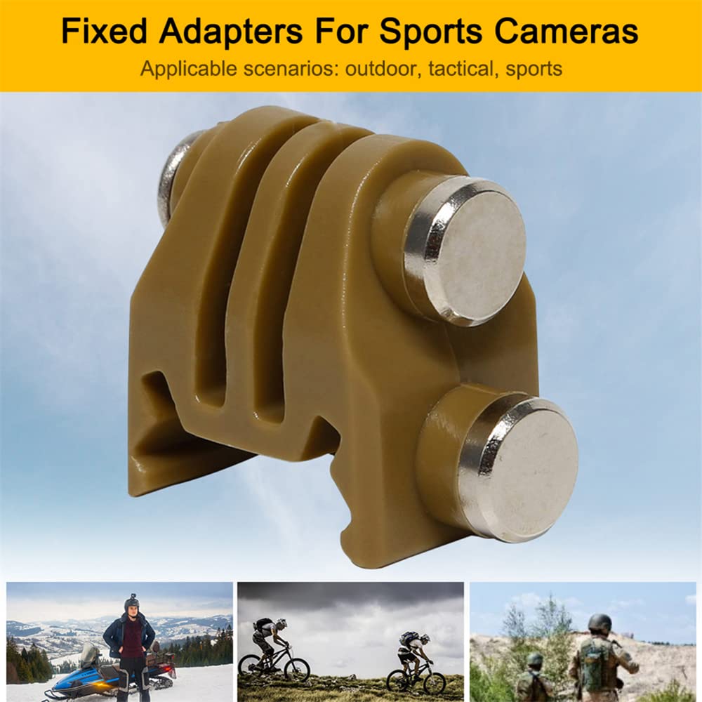 Action Camera Stand Tactical Rail Sports Camera Fixed Adapter Bracket, for Picatinny Airsoft Rifle Laser Mount Adapter for Gopro Eken Portable Outdoor