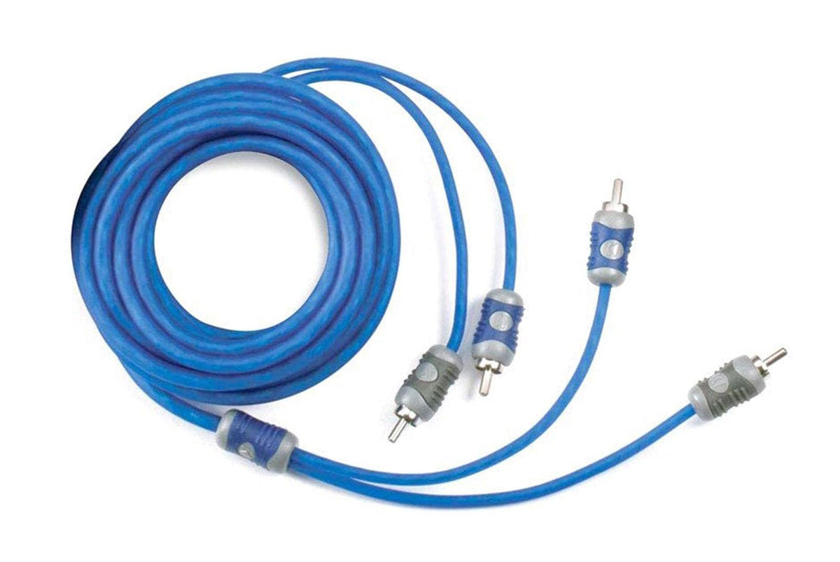 KICKER 46KI21 K-Series 2-Channel RCA Interconnect, 1.0 Meter