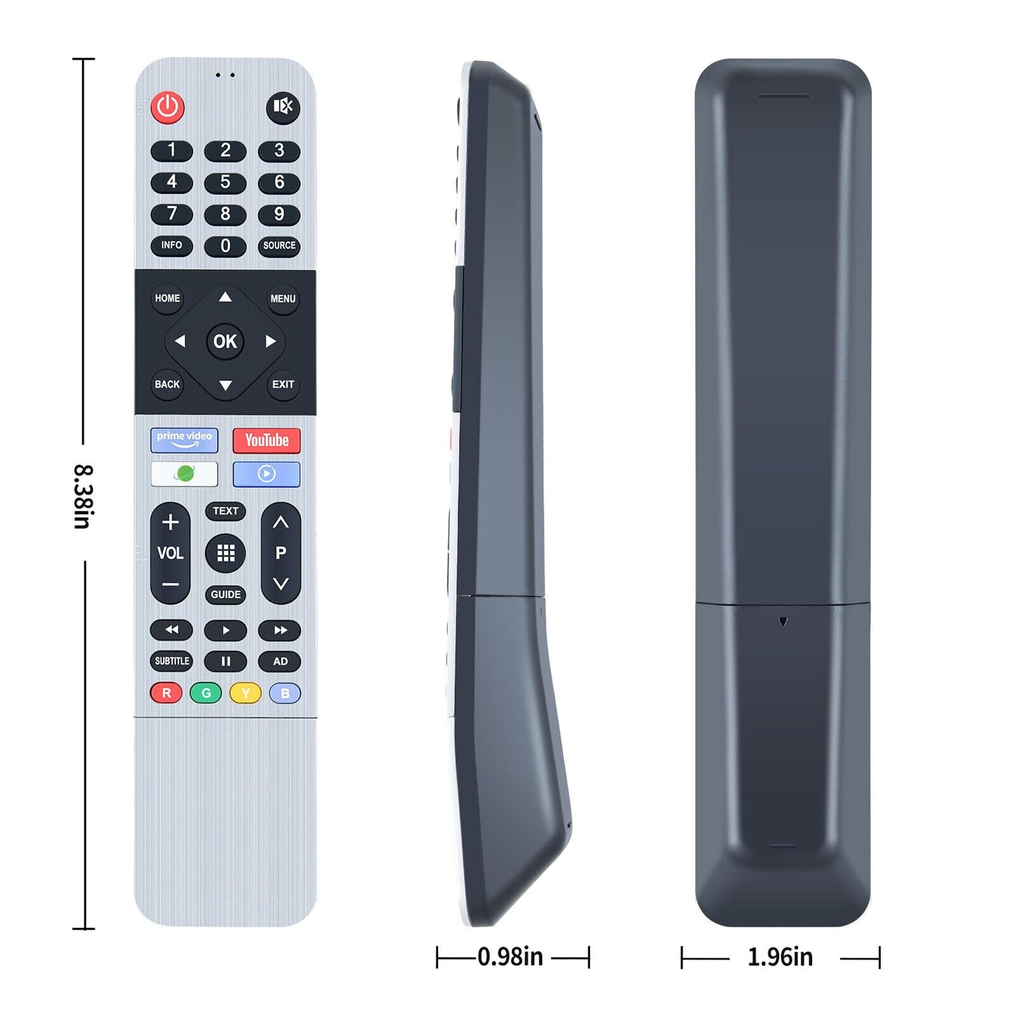 Replacement TV Remote Control Controller for Skyworth 70UC6200 70-Inch 4K UHD DLED Smart TV