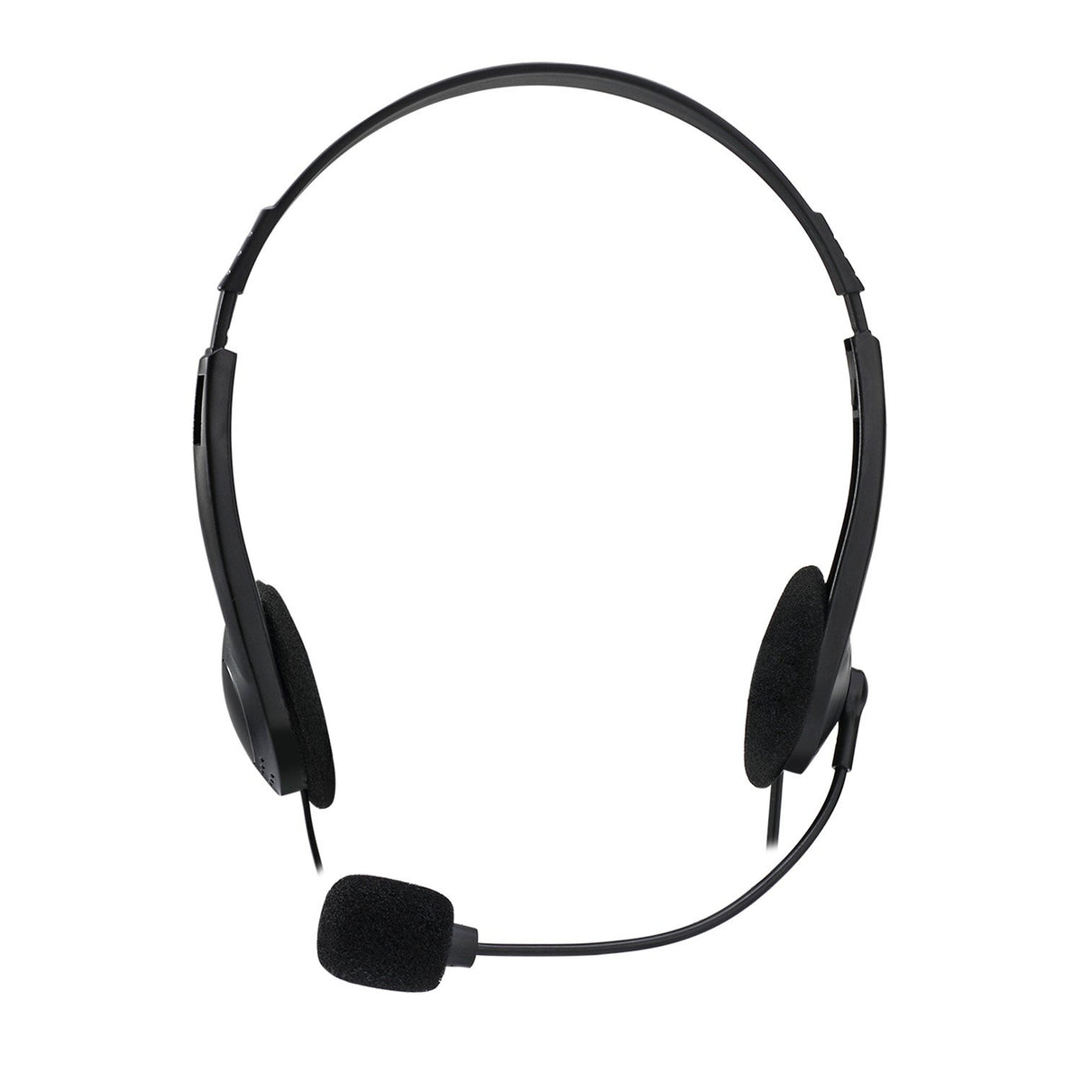 Adesso Xtream H4 - 3.5mm Stereo Headset with Microphone - Noise Cancelling - Wired- 6 ft cable- Lightweight