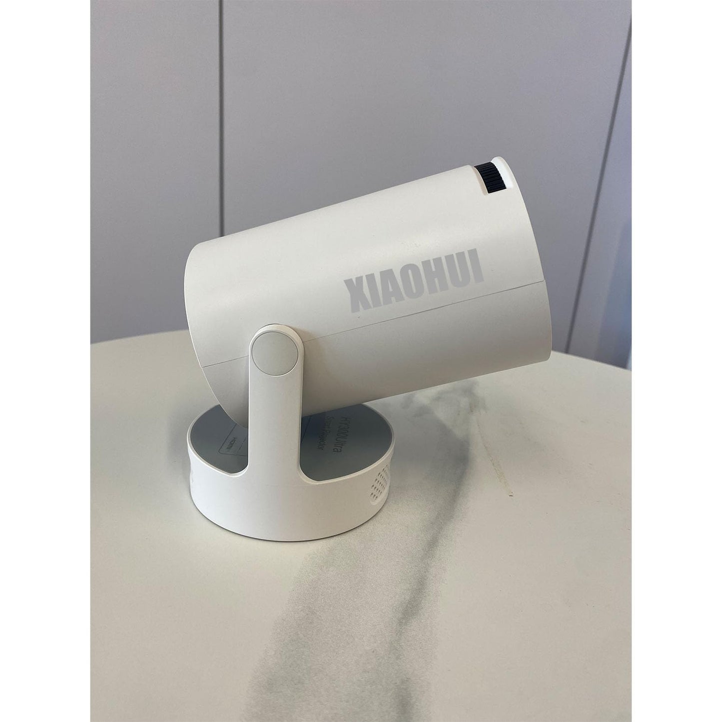 XIAOHUI Mini Projector, 2025 Portable Smart Projector with WiFi and Bluetooth, 1000 Lumens, 150-inch Display, LCD LED Technology