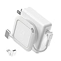 Fuse Reel The Side Kick Collapsible Charger Organizer With USB-C Right Angle Adapter Compatible with MacBook and PC charging cords and adapter cable