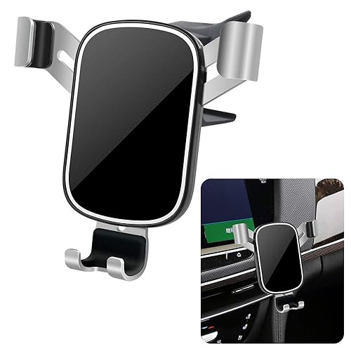 LUNQIN Car Phone Holder for Cadillac CT6 2016 2017 2018 2019 2020 and CT6-V 2019 2020 Auto Interior Accessories Best Cell Phones Mount Cellphone